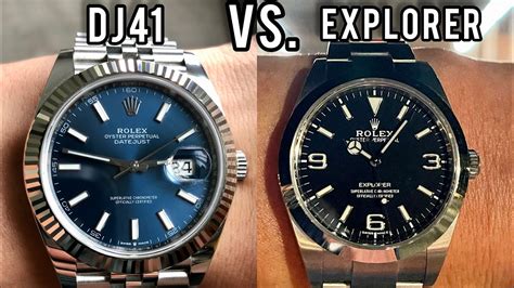 rolex explorer 39mm vs datejust 41|Datejust 41 vs Explorer 1 .